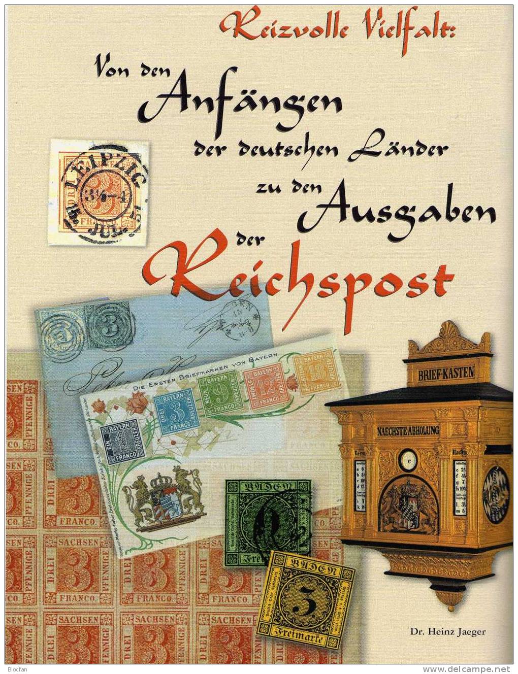 150 Jahre deutsche Briefmarken Deutschland 4 Souvenirdrucke 12€ zum Jubiläum 1998 from old Germany