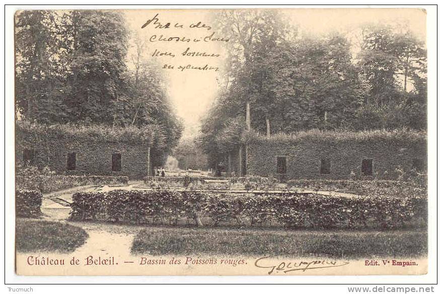 C9188 - Château De Beloeil - Bassin Des Poissons Rouges - Beloeil