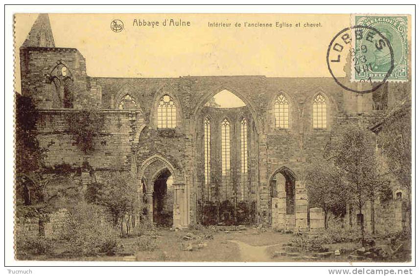 C9198 - Abbaye D´ Aulne - Intérieur De L´ Ancienne Eglise Et Chevet - Thuin