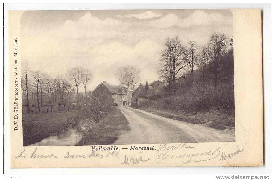 43 - MORESNET -  Vollmuhle -     *DVD 7645*moulin*voir Obitération* - Plombières