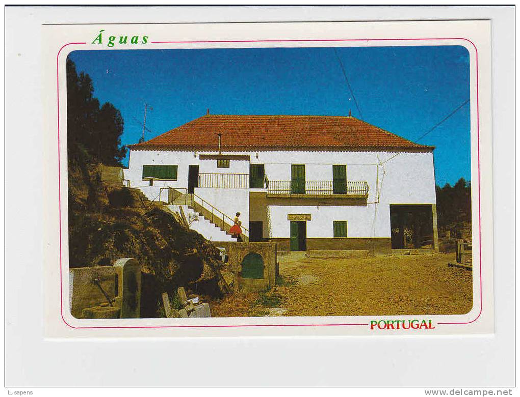 Portugal Cor 09162 – ÁGUAS - EDIFICIO DA FONTE SANTA DE ÁGUAS - Castelo Branco