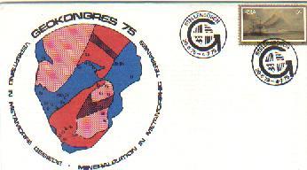 RSA 1975 Cover Mint Geocongress  Stampnumber 472 - Covers & Documents