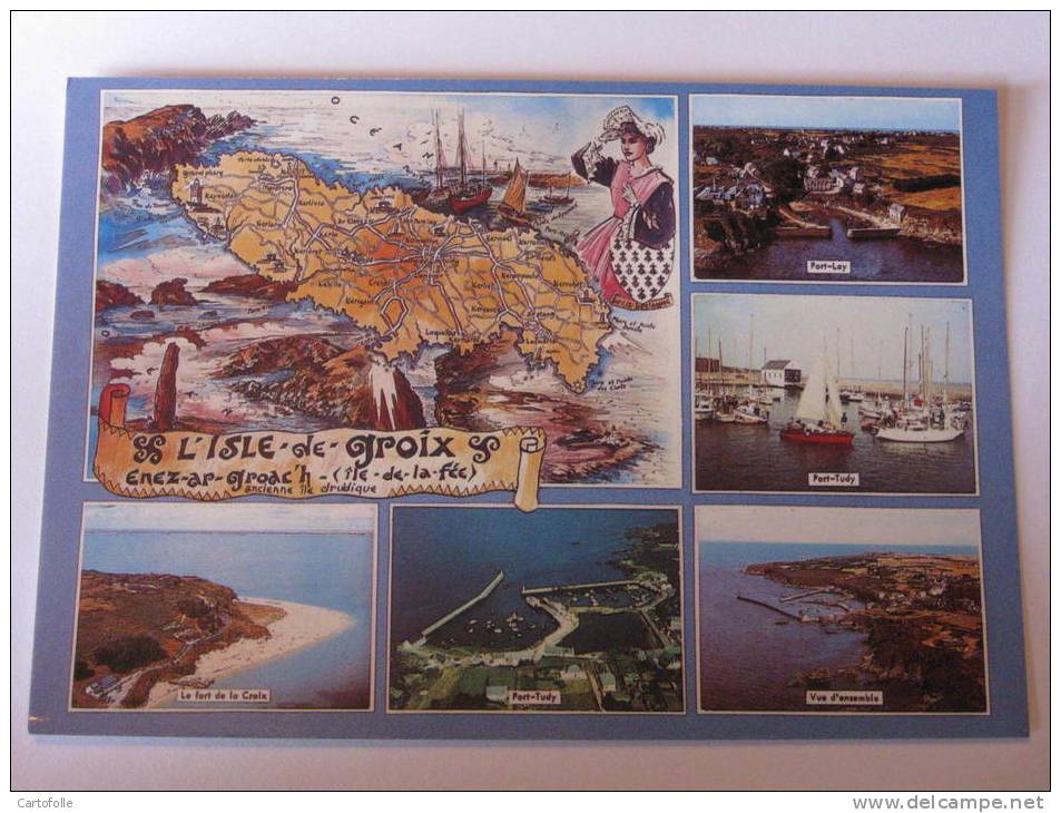 LOT 420 -(vente Directe) Ile De Groix    éditions Pierre Artaud  + Gabier  C3 - Groix