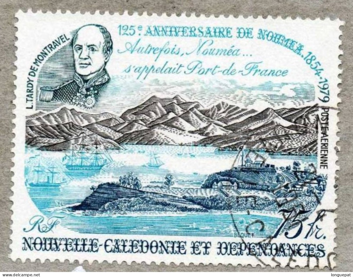 NOUVELLE-CALEDONIE  :   125 Ans De La Fondation De Nouméa (Port-de-France) - Gebruikt