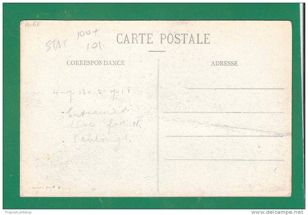 CPA 10  MAILLY-LE-CAMP  Rue De La Gare. Bataille De La Marne MORE CARDS LISTED @ 1 EURO START - Mailly-le-Camp