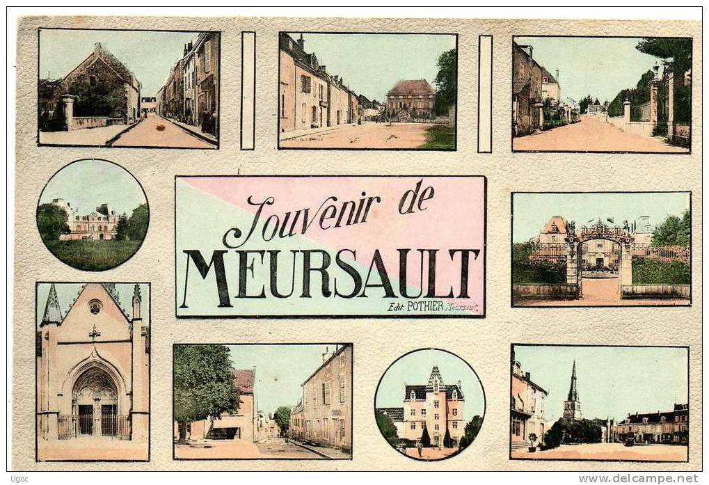 CPA - 21 - Souvenir De MEURSAULT - Multivues - 765 - Meursault