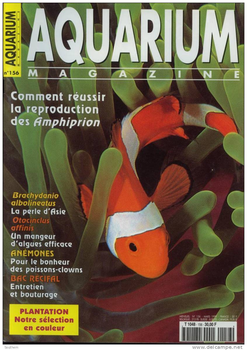 Aquarium Magazine 156 Clowns-anémones Perle D' Asie  Bac Récifal - Dieren