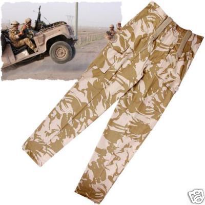 Pantalon Anglais \"Tropical Désert\" Guérilla T. 44 NEUF - Uniforms
