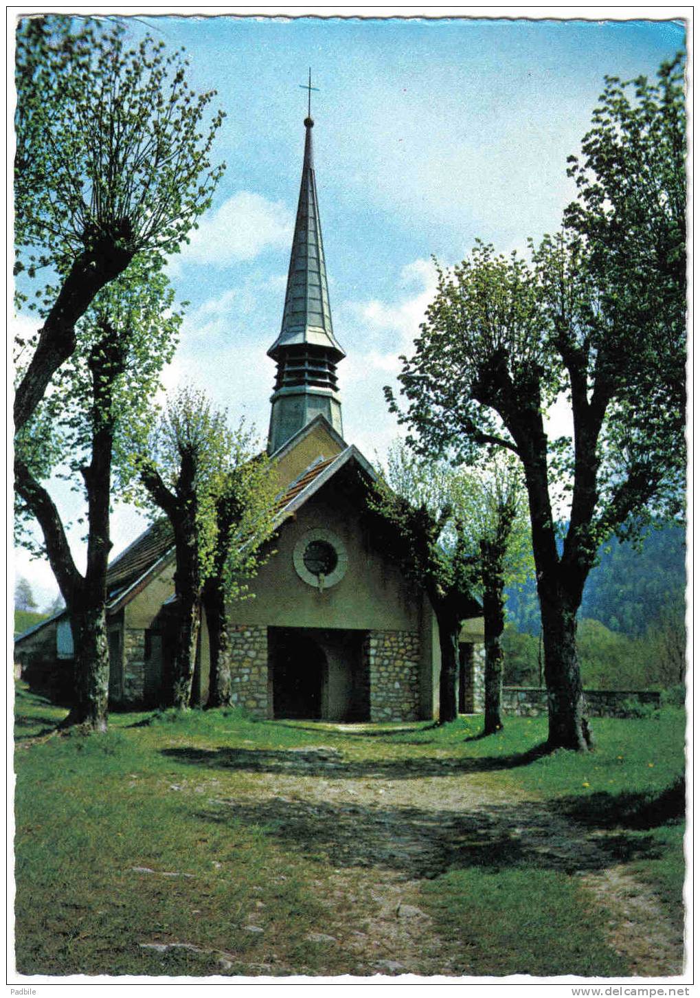 Carte Postale 25. Saint-Hippolyte-sur-le-Doubs  La Chapelle Notre-Dame Du Mont Trés Beau Plan - Saint Hippolyte