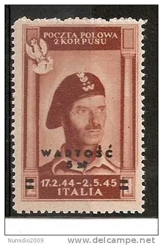 1946 CORPO POLACCO POSTA AEREA WARTOSC MNH ** - RR7678 - Emissioni Locali/autonome