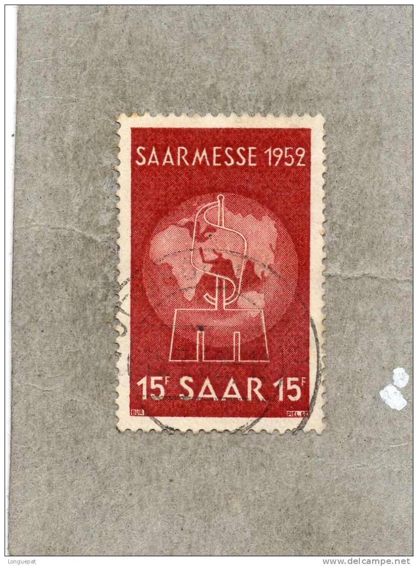 SARRE : Foire De Sarrebruck - Usati