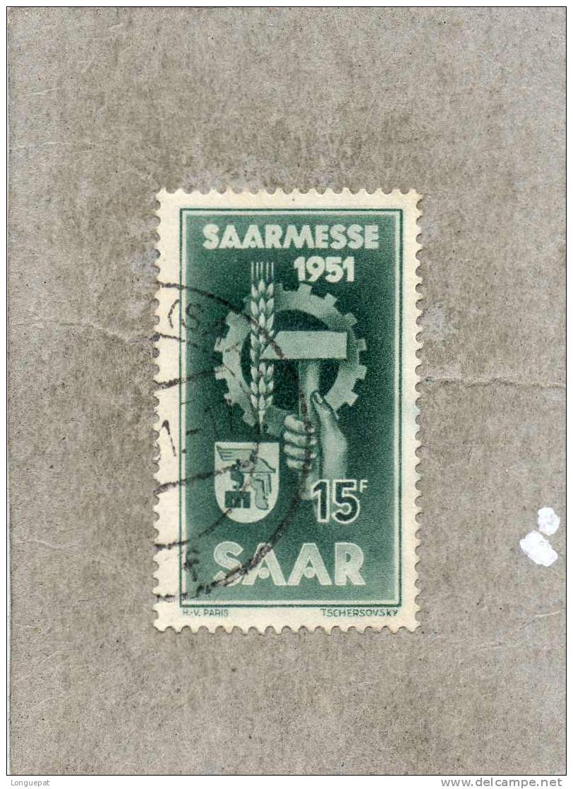 SARRE : Foire De Sarrebruck - Used Stamps