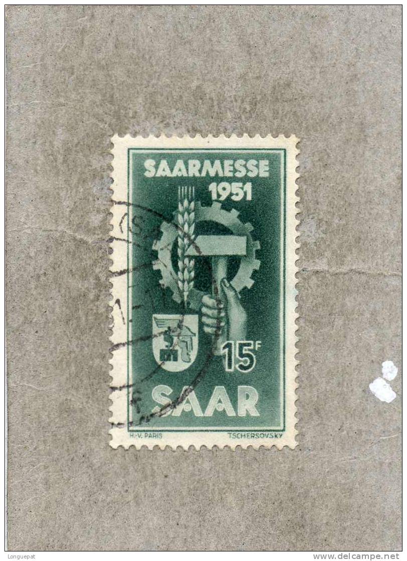 SARRE : Foire De Sarrebruck - Usati