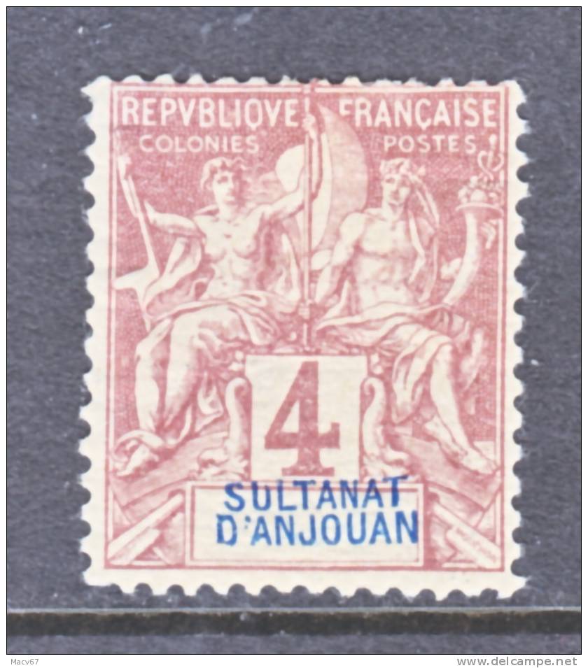 France Anjouan 3  * - Unused Stamps