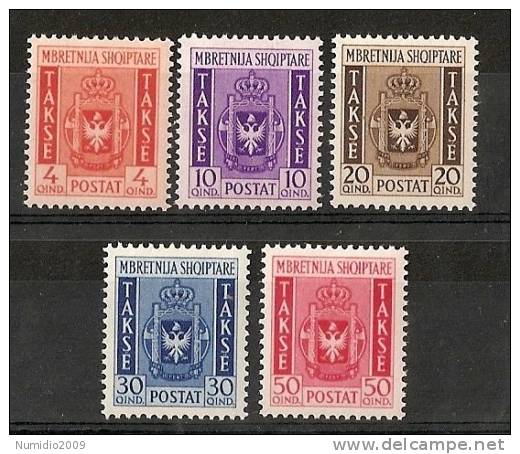 1940 ALBANIA SEGNATASSE MNH ** - RR7649 - Albania