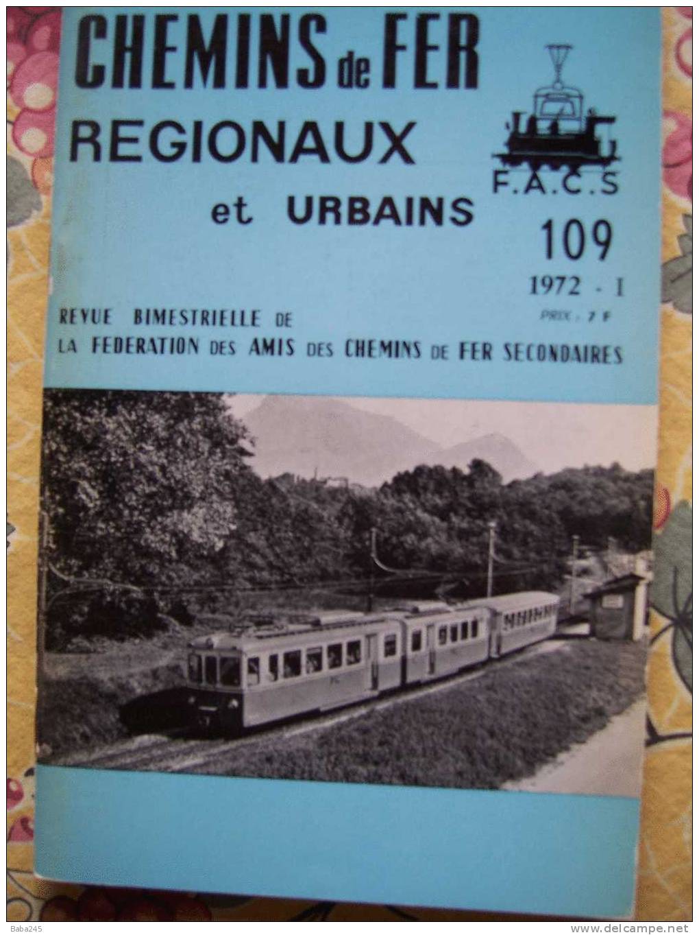 CHEMINS DE FER SECONDAIRES 1972 LUGANO PONTE TRESA - Trenes