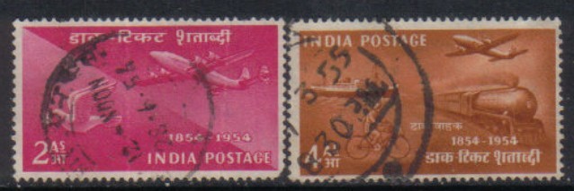 INDIA   Scott #  248-51 F-VF USED - Usati