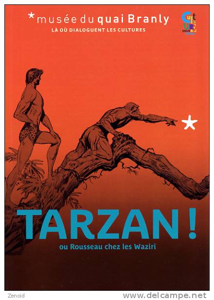 Flyer Expo Tarzan - Musée Du Quai Branly - Paris - Tarzan