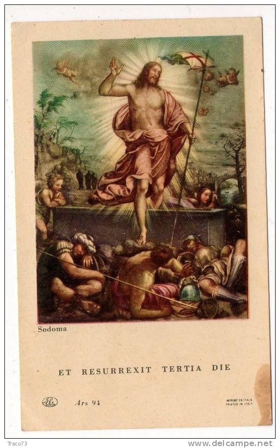 ET  RESURREXIT TERTIA DIE - Devotion Images