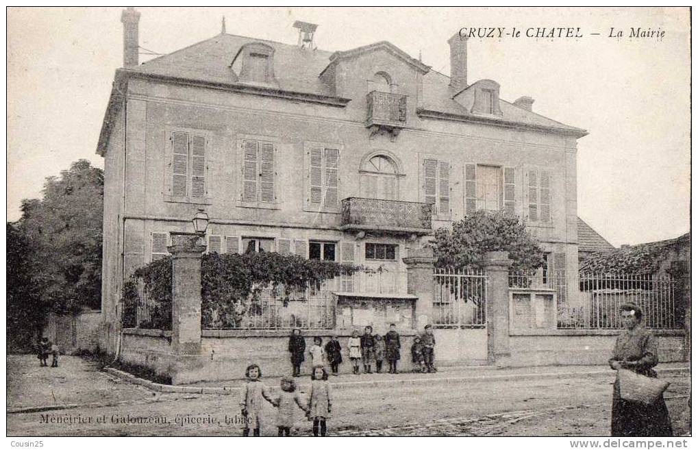 89 CRUZY LE CHATEL - La Mairie - Cruzy Le Chatel