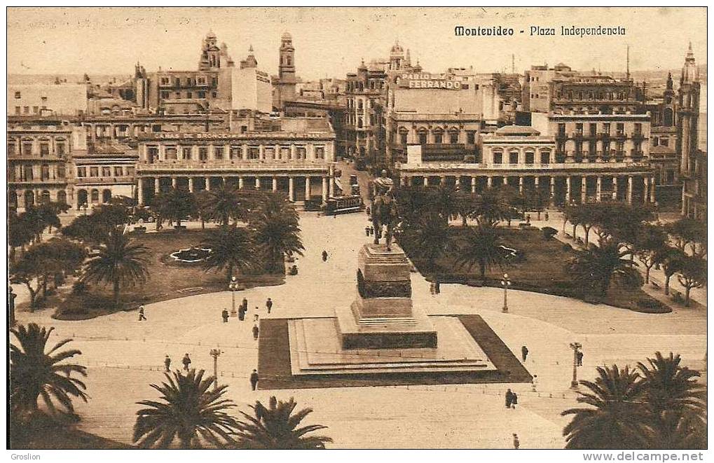 MONTEVIDEO PLAZA INDEPENDENCIA - Uruguay