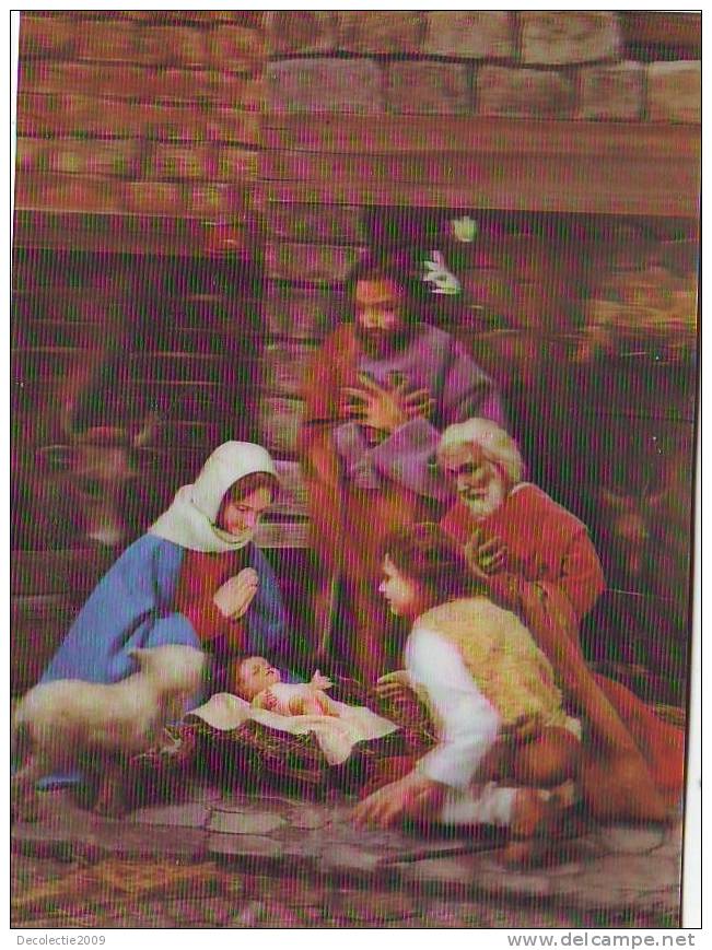 Tzs4238 Cartes Stereoscopiques Cards 3d Jesus Christ Birth Not Used Perfect Shape - Stereoscope Cards