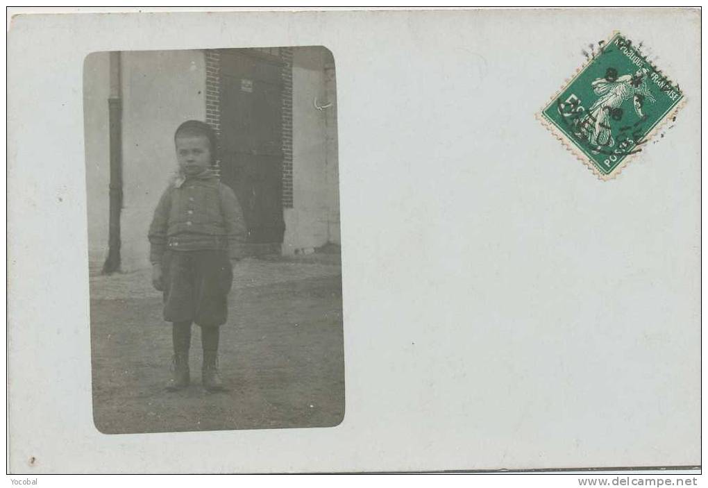 Cp , ENFANTS , Carte Photo - Andere & Zonder Classificatie