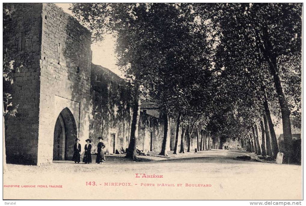 MIREPOIX - Porte D´Avail Et Boulevard - Mirepoix