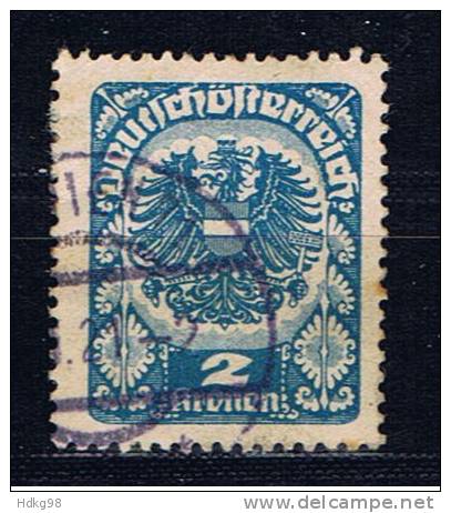 A Österreich 1920 Mi 315 Wappenmarke - Used Stamps