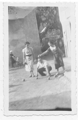 JEU DE BOULES,  Photo Familiale / PETANQUE - Pétanque