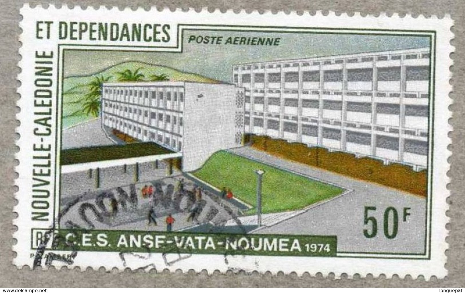 NOUVELLE-CALEDONIE  :  Collége D'enseignement Technique De Nouméa - Used Stamps