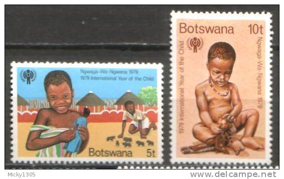 Botswana - Mi-Nr 237/238 Postfrisch / MNH ** (u475) - UNICEF