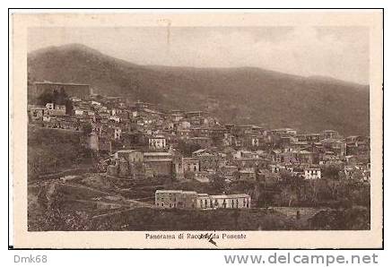 RACCUJA ( MESSINA ) PANORAMA DA PONENTE - 1920 - Messina