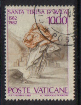 VATICAN   Scott #  712  VF USED - Oblitérés