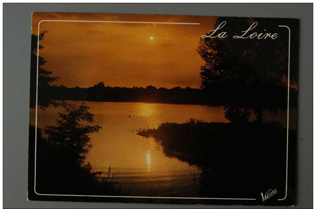 CPM La Loire - Coucher De Soleil Sur La Loire - Centre-Val De Loire