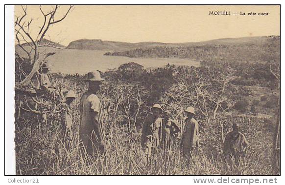 COMORES ... MOHELI ... LA COTE OUEST - Comores