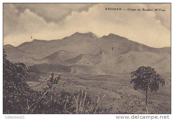 COMORES ... ANJOUAN ... CIRQUE DE BAMBAO M'TONI - Komoren