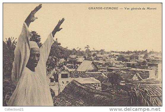 COMORES ... GRANDE COMORE ... VUE GENERALE DE MORONI - Komoren