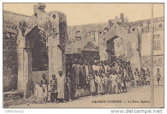 COMORES ... GRANDE COMORE ... LA PLACE KABARY - Comores