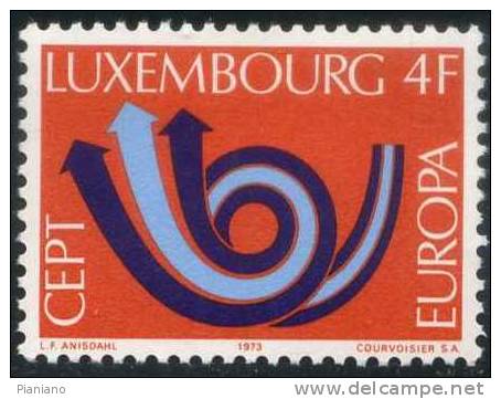 PIA - LUSSEMBURGO - 1973  : Europa  (Yv 812-13) - Neufs