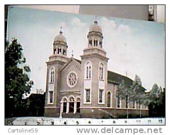 USA CALIFORNIA LODI  CATHOLIC CHURCH CHIESA CATTOLICA N1910  CV19131 Pieghina - Autres & Non Classés