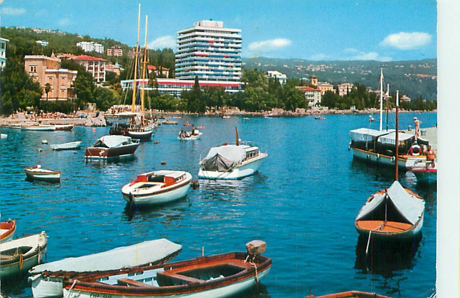 CPM - OPATIJA - Hotel Ambasador (Biro Za Turisticku Propagandu, Zagreb, Rotalcolor, 203) - Croatie