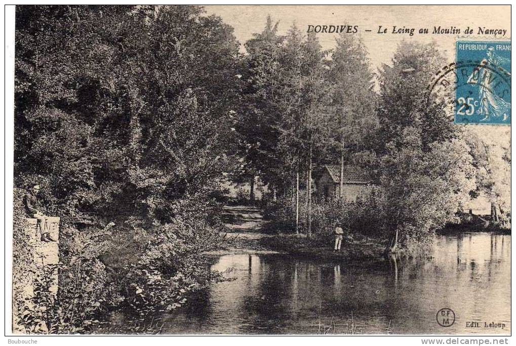 CPA De DORDIVES - Le Loing Au Moulin De Nancay - Dordives