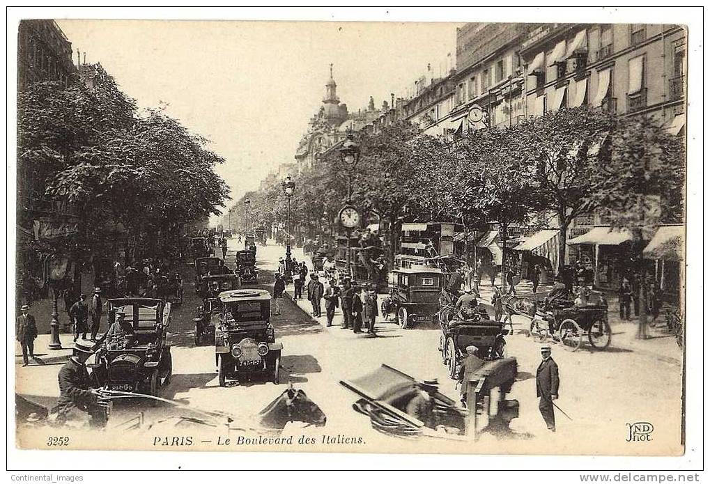 PARIS X/ BOULEVARD Des ITALIENS/ TRES BELLE ANIMATION - C 00 1439- - Arrondissement: 10