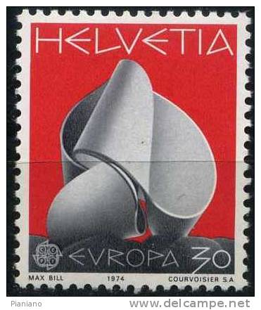 PIA - SVIZZERA - 1974 : Europa  (Yv 954-55) - Neufs