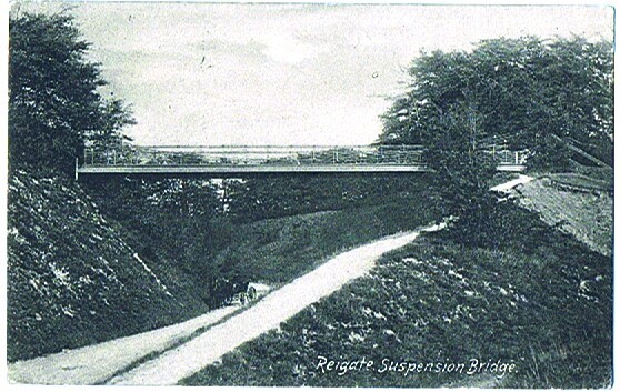 REIGATE  Suspension Bridge   Circulated 1905 - Surrey