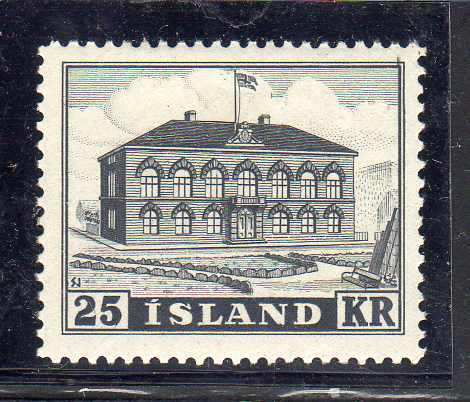 ISLANDE - N° 277 * (1952) - Unused Stamps