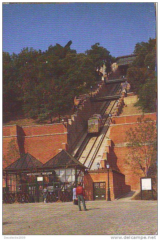 Tzs4389-91 Chemin De Fer Tram Old Tramway Cable Train Funiculaires Budapest Not  Used Perfect Shape - Funicular Railway