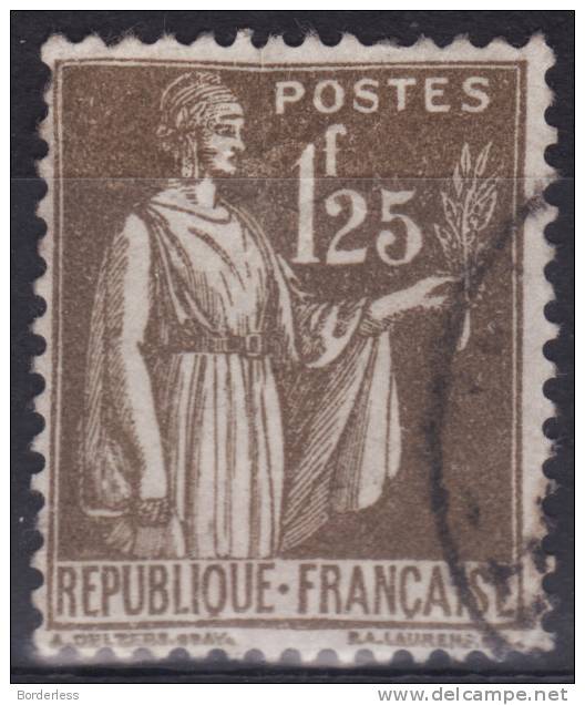 PAIX   /  Y&T N° 287  (o)   USED - 1932-39 Vrede