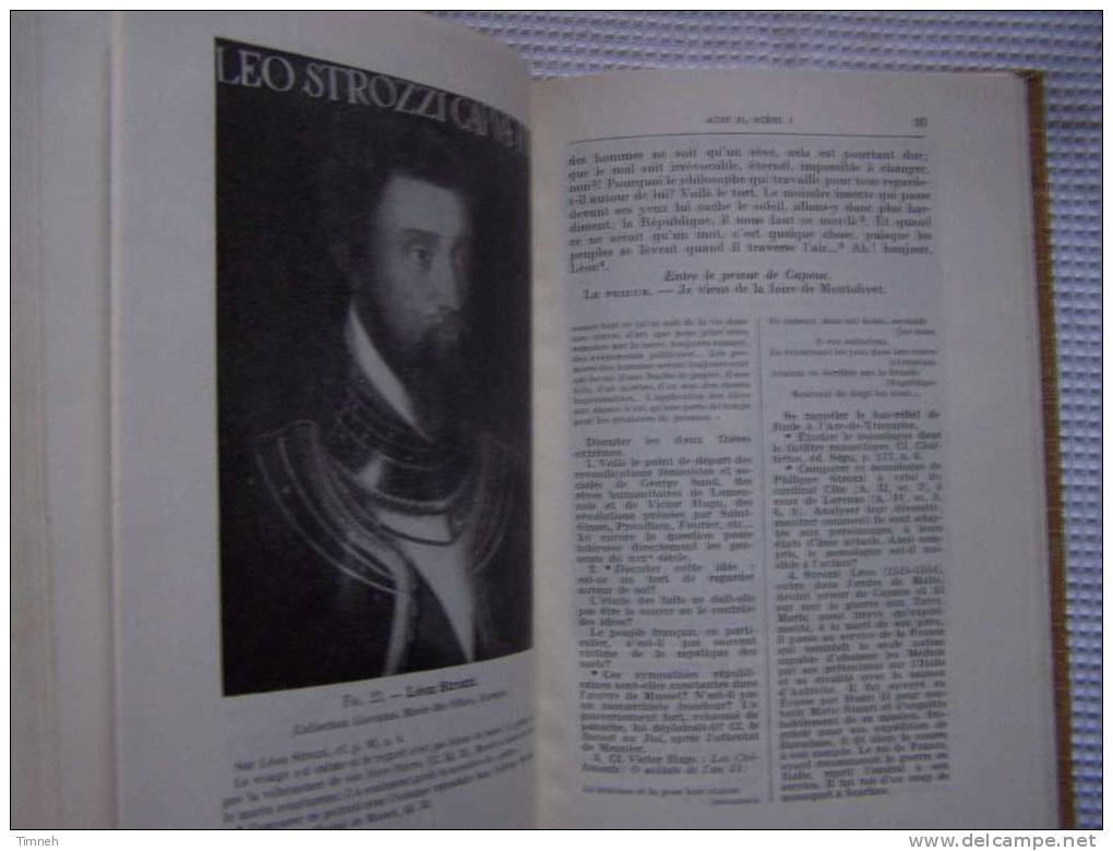 LORENZACCIO-Alfred De Musset-DRAME-1936 La Littérature Française Illustrée-éditions DIDIER PRIVAT- - Auteurs Français